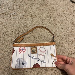 Dooney and Bourke Yankees wristlet